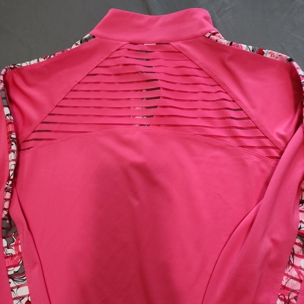 Bolle Pink Quarter-Zip Athletic Top - Picture 3 of 5